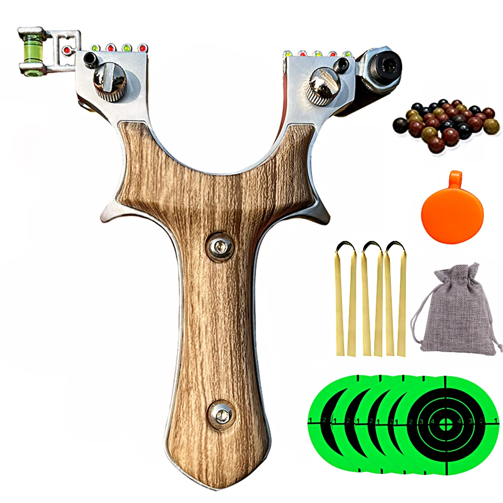 Laser Hunting Flat Skin Quick Press Slingshot with Wood Patch Alloy Steel Metal Slingshot Shelf Outdoor Hunting Bow
Laser Hunting Flat Skin Quick Press Slingshot with Wood Patch Alloy Steel Metal Slingshot Shelf Outdoor Hunting Bow