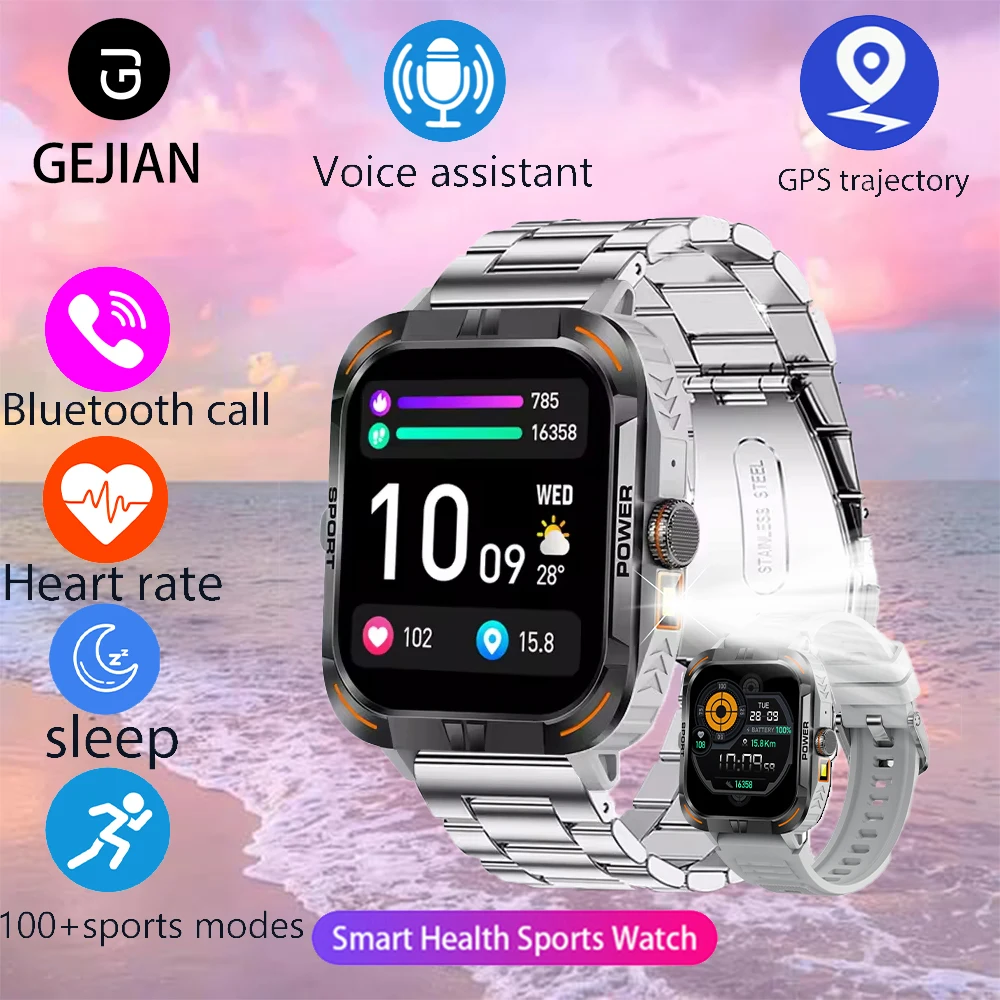 GEJIAN 2025 Новые мужские умные часы 1,97-дюймовый AMOLED 390*450 Полный сенсорный экран Мониторинг сердечного ритма Bluetooth Вызов Смарт-часы
GEJIAN 2025 Новые мужские умные часы 1,97-дюймовый AMOLED 390*450 Полный сенсорный экран Мониторинг сердечного ритма Bluetooth Вызов Смарт-часы
