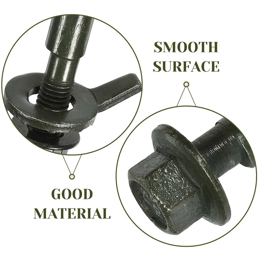 6pcs Four-wheel Alignment Bolts 10.9 Grade Eccentric Screws 12mm Black Steel Kit Vehicle Positioning Accessories Car
6pcs Four-wheel Alignment Bolts 10.9 Grade Eccentric Screws 12mm Black Steel Kit Vehicle Positioning Accessories Car