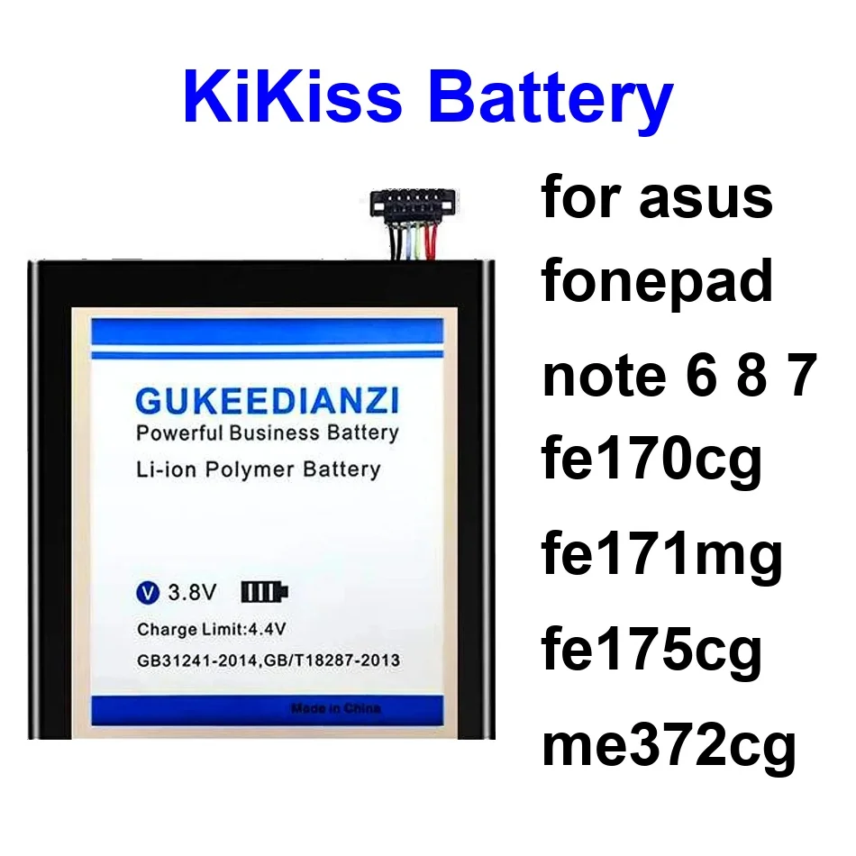 Аккумулятор для планшета высокой емкости C11P1309 C11P1331 C11P1412 4200-5150 мАч для Asus Fonepad Note 6 8 7 Fe170cg Fe171mg Fe175cg Me372cg
Аккумулятор для планшета высокой емкости C11P1309 C11P1331 C11P1412 4200-5150 мАч для Asus Fonepad Note 6 8 7 Fe170cg Fe171mg Fe175cg Me372cg