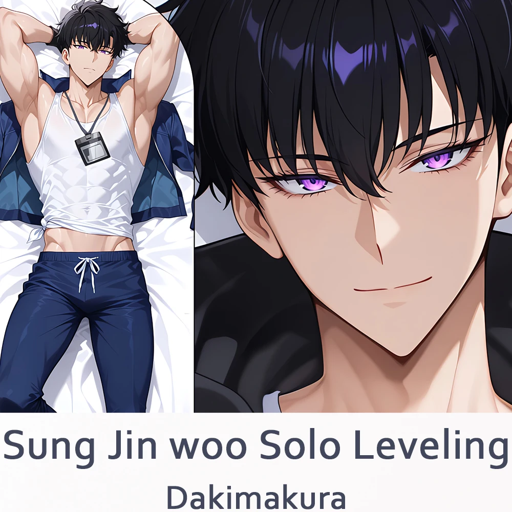 Sung Jin woo Solo Leveling Dakimakura 2WAY Hugging Body Pillow Case Anime Pillow Cushion Cover
Sung Jin woo Solo Leveling Dakimakura 2WAY Hugging Body Pillow Case Anime Pillow Cushion Cover
