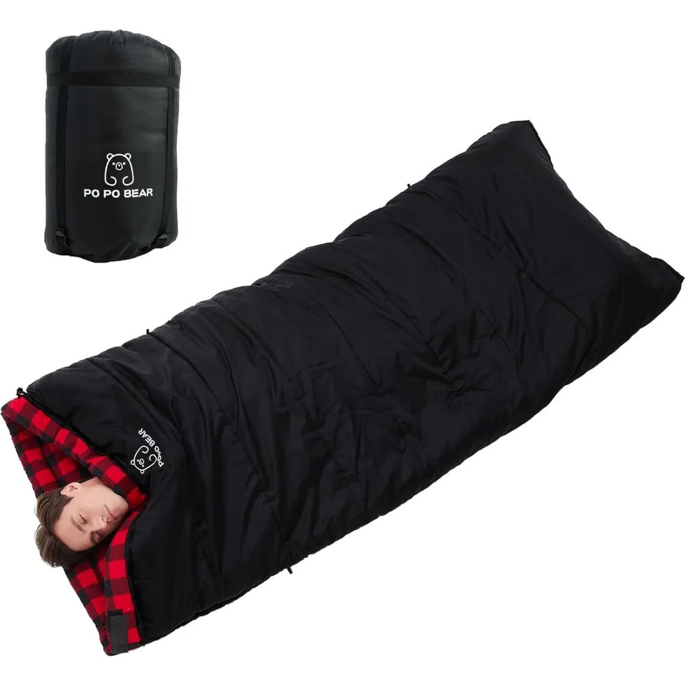 CQZero Degree Sleeping Bag for Adults 100% Cotton Flannel Tall and Big 84" x 40"
CQZero Degree Sleeping Bag for Adults 100% Cotton Flannel Tall and Big 84" x 40"