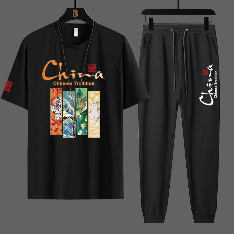 2023 new sport t shirt suits tees mens pants 2 piece matching sets outfit clothes for men t-shirts tracksuit sweatshirts 1401
2023 new sport t shirt suits tees mens pants 2 piece matching sets outfit clothes for men t-shirts tracksuit sweatshirts 1401