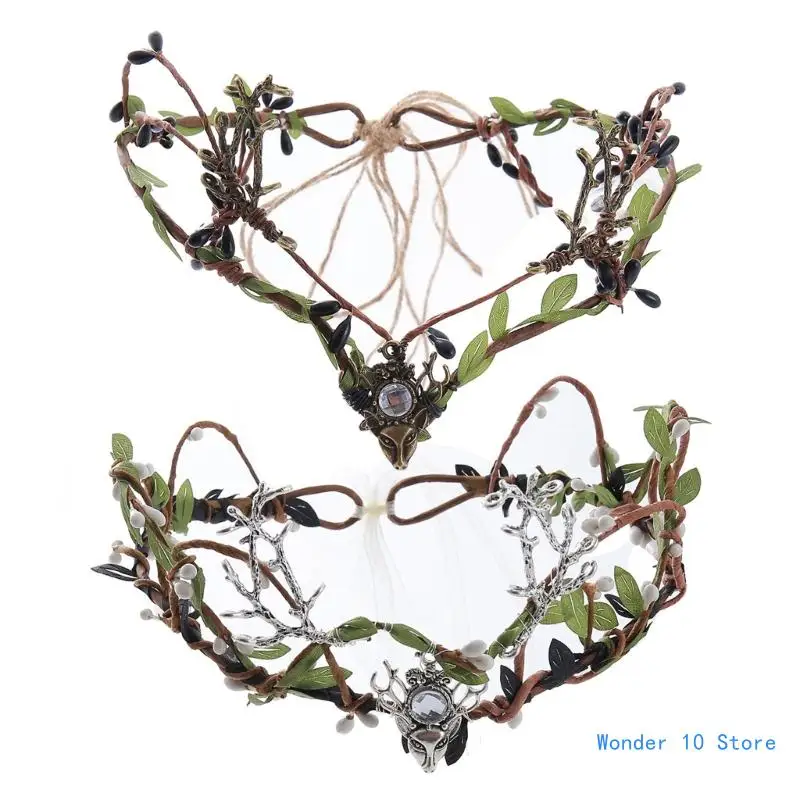 Fairies Fairies Headpiece Leaf Circlet for Women, Fairies Headband Photo Props for Halloween Christmas Wedding
Fairies Fairies Headpiece Leaf Circlet for Women, Fairies Headband Photo Props for Halloween Christmas Wedding