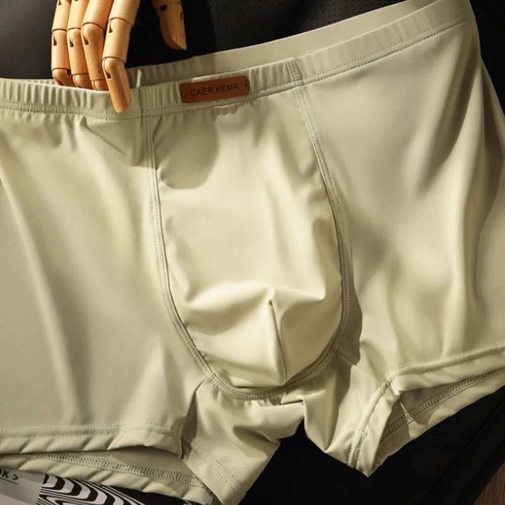 Men Ice Silk Nude Cooling Boxer Shorts Stretch Underwear For Man Smooth Hot Hot Lingerie Elastic Trunks Sleepwear Men's Panties
Men Ice Silk Nude Cooling Boxer Shorts Stretch Underwear For Man Smooth Hot Hot Lingerie Elastic Trunks Sleepwear Men's Panties
