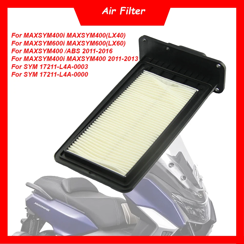 Motorcycle Engine Air Filter Cleaner Intake Element For SYM MAXSYM400i MAXSYM400 MAXSYM600i MAXSYM600 Maxsym/ABS Max Sym 400
Motorcycle Engine Air Filter Cleaner Intake Element For SYM MAXSYM400i MAXSYM400 MAXSYM600i MAXSYM600 Maxsym/ABS Max Sym 400