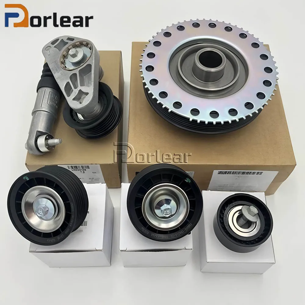 6PCS Original Engine Belt Tensioner Idler Pulley For Land Rover Freelander LR2 Range Rover Evoque LR028878 LR028879 LR066153
6PCS Original Engine Belt Tensioner Idler Pulley For Land Rover Freelander LR2 Range Rover Evoque LR028878 LR028879 LR066153
