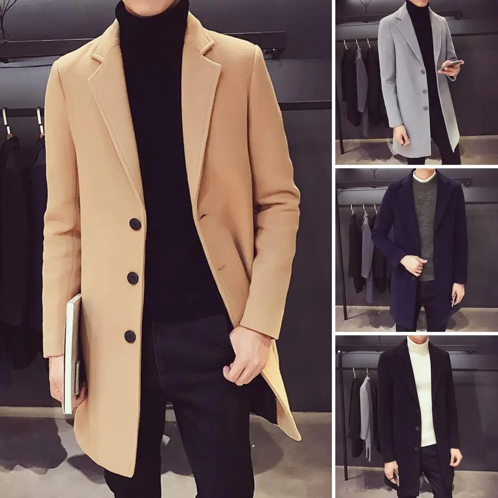 2025 Winter new arrival mens fashion wool coat casual warm trench coat high quality jacket men Windbreakers Male size M-3XL
2025 Winter new arrival mens fashion wool coat casual warm trench coat high quality jacket men Windbreakers Male size M-3XL