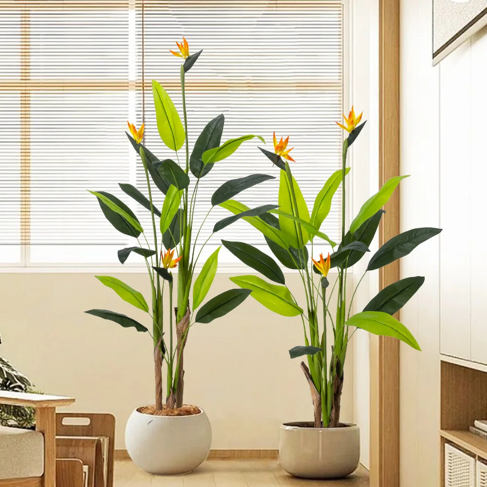 Large Artificial Bird Paradise Plant Indoor Home Office Wedding Eco-Friendly Greenery Decor Easy-Care Faux Flower Potted Easy
Large Artificial Bird Paradise Plant Indoor Home Office Wedding Eco-Friendly Greenery Decor Easy-Care Faux Flower Potted Easy