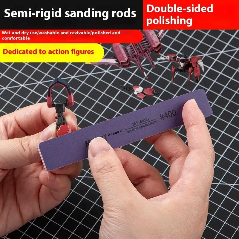 MS-E400-1500 Semi-rigid Sanding Sticks 6Pcs Model Polishing Rod DIY Plastic Model Assembly Grinding Tools
MS-E400-1500 Semi-rigid Sanding Sticks 6Pcs Model Polishing Rod DIY Plastic Model Assembly Grinding Tools