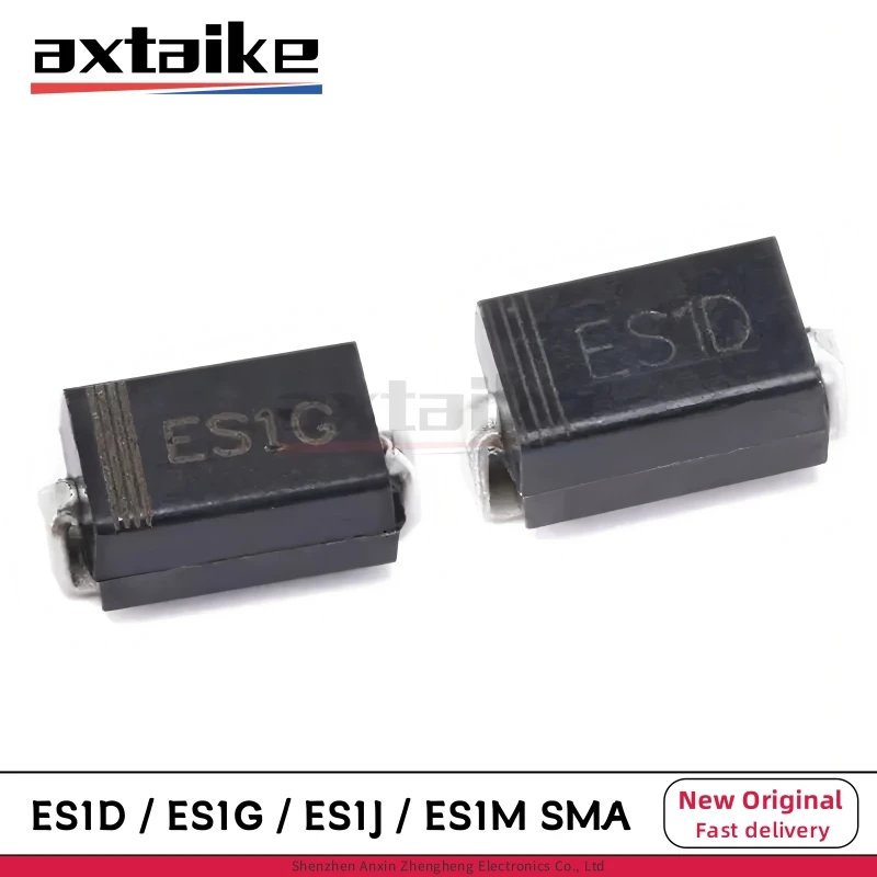 100PCS ES1D ES1G ES1J ES1M SMA DO-214AC 1A 200V 400V 600V 1000V SF14 SF16 HER107 UF4007 SMD Super Fast Recovery Rectifier Diode
100PCS ES1D ES1G ES1J ES1M SMA DO-214AC 1A 200V 400V 600V 1000V SF14 SF16 HER107 UF4007 SMD Super Fast Recovery Rectifier Diode