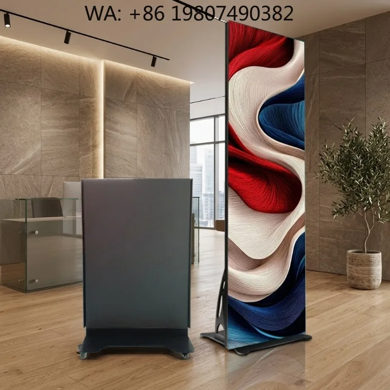 2026 New P1.53 Full Color HD LED Digital Poster Stand Ultra High Brightness Ultra Clear Indoor Digital Advertising Display for C
2026 New P1.53 Full Color HD LED Digital Poster Stand Ultra High Brightness Ultra Clear Indoor Digital Advertising Display for C