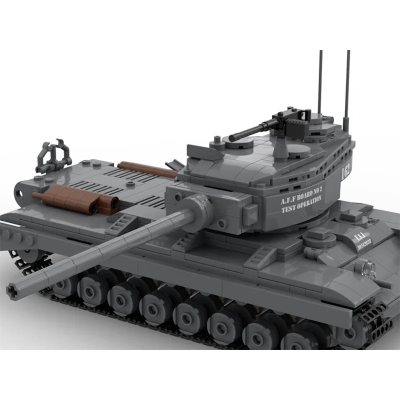 MOC Retro World War Heavy Tracked Armored Vehicle Brick Set Military Historical Tank Model Premium Tabletop Decor Gifts For Fans
MOC Retro World War Heavy Tracked Armored Vehicle Brick Set Military Historical Tank Model Premium Tabletop Decor Gifts For Fans