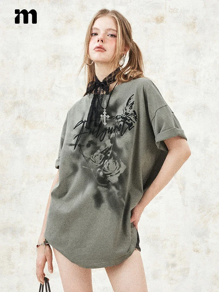 American Retro Printing Short Sleeve Tshirt Women Loose Casual Vintage Streetwear Oversize Round Neck Tee Tops Summer
American Retro Printing Short Sleeve Tshirt Women Loose Casual Vintage Streetwear Oversize Round Neck Tee Tops Summer
