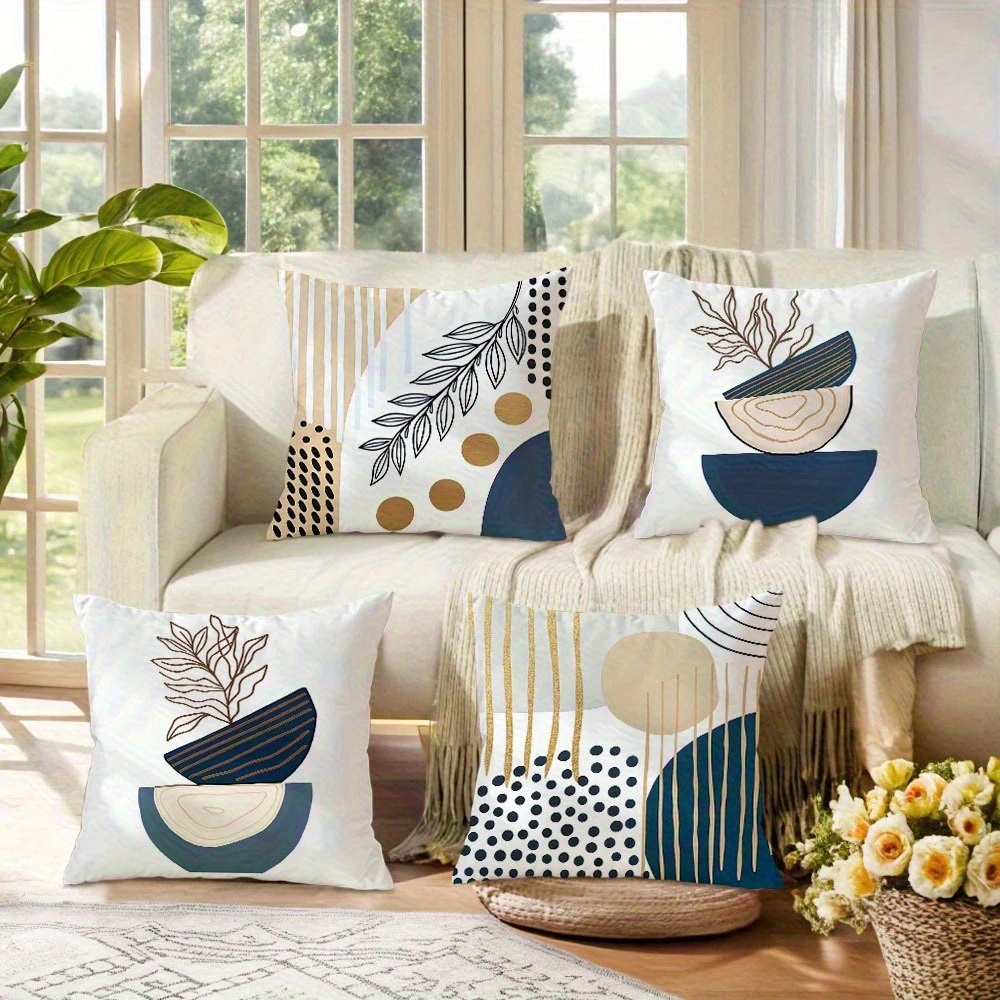 1pc Boho Abstract Geometric Leaf Throw Pillow Covers Modern Home Decor Cushion Cases for Bedroom Living Room
1pc Boho Abstract Geometric Leaf Throw Pillow Covers Modern Home Decor Cushion Cases for Bedroom Living Room
