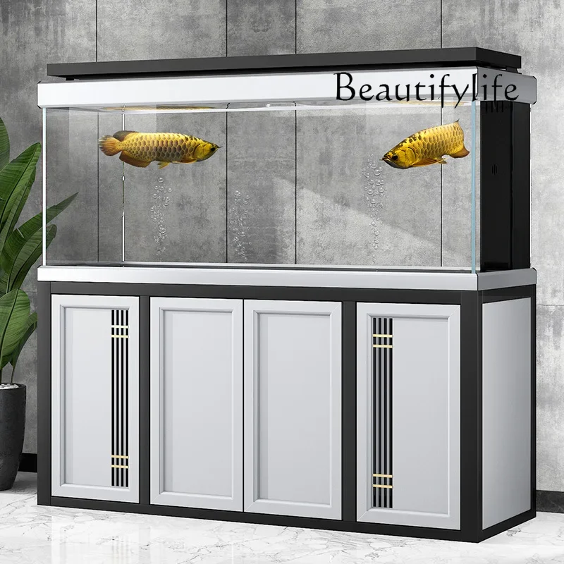 Fish tank ultra-white glass living room home landscaping intelligent ecological bottom filter office aquarium
Fish tank ultra-white glass living room home landscaping intelligent ecological bottom filter office aquarium
