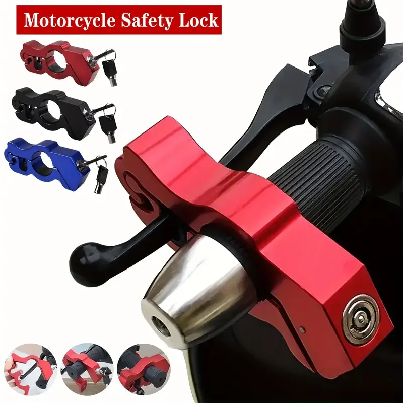 Universal Anti-Theft Handlebar, Throttle Lock, Front Lock, Electric Motorcycle, Electric Scooter, Handle Lock, Brake Lock
Universal Anti-Theft Handlebar, Throttle Lock, Front Lock, Electric Motorcycle, Electric Scooter, Handle Lock, Brake Lock