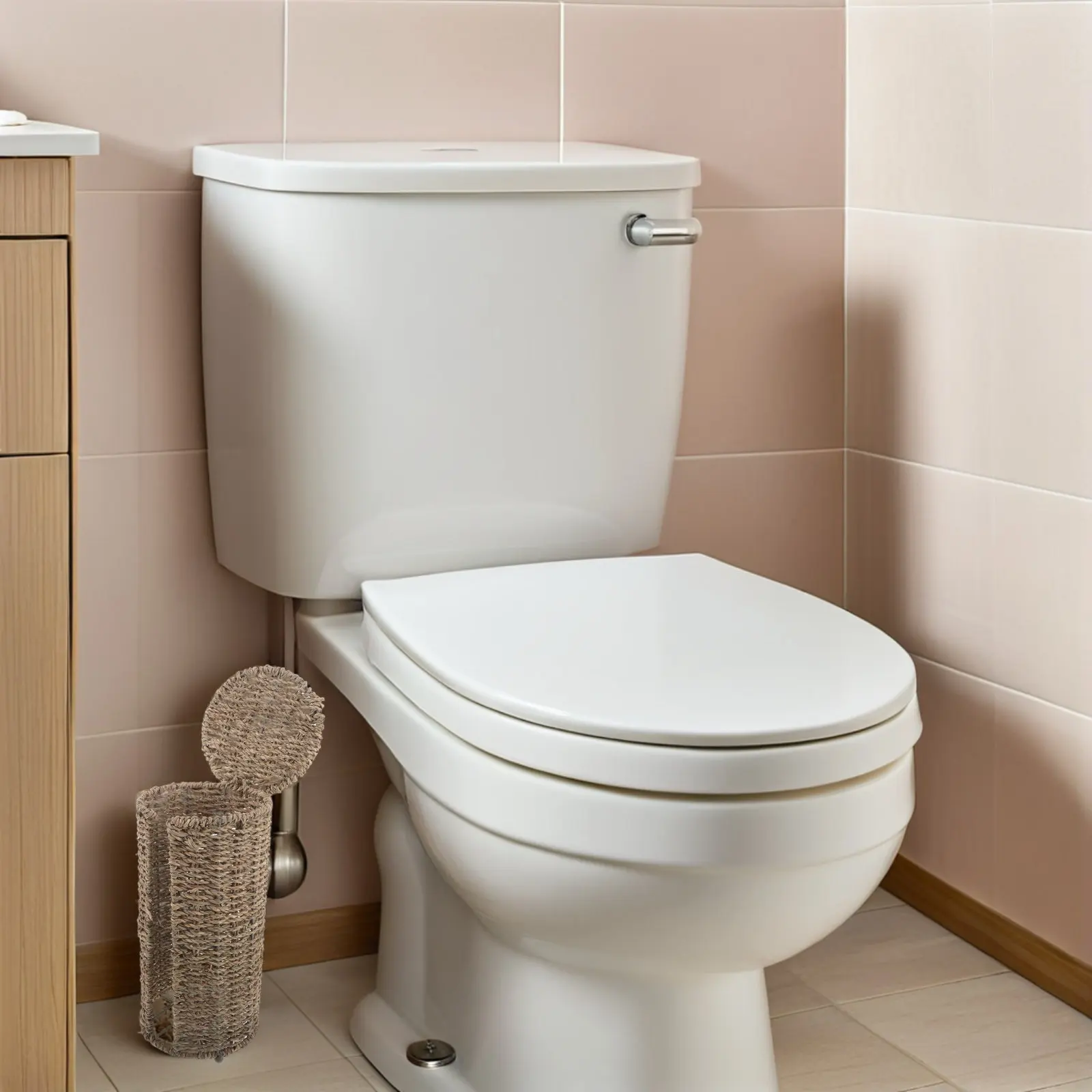 Rattan Toilet Paper Storage Basket Lidded Freestanding Bathroom Organizer Box for Mega Rolls Boho Decorative Tissue Holder
Rattan Toilet Paper Storage Basket Lidded Freestanding Bathroom Organizer Box for Mega Rolls Boho Decorative Tissue Holder