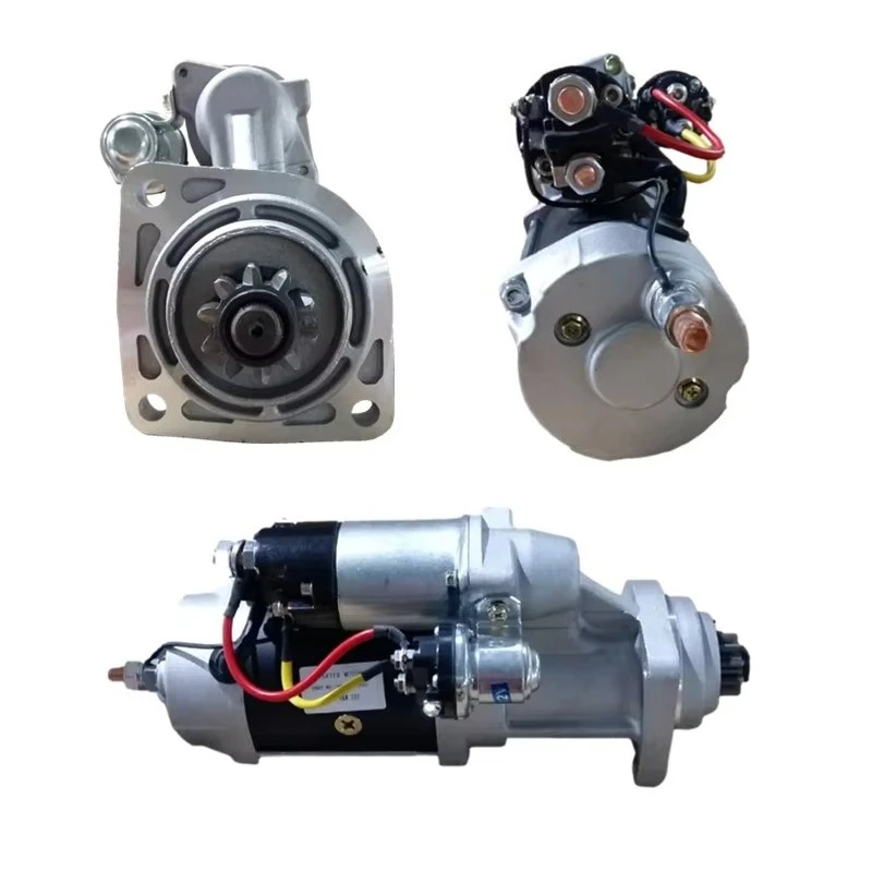 12V 4.6KW 10T 38MT Auto Starter Motor for Bluebird Freightliner for Ford Sterling 8300021 8200076 10461769 19026027
12V 4.6KW 10T 38MT Auto Starter Motor for Bluebird Freightliner for Ford Sterling 8300021 8200076 10461769 19026027