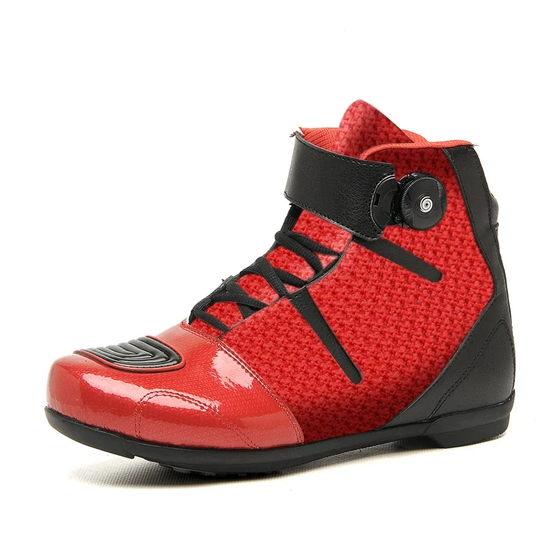 Motorcycle Riding Shoes for Men Outdoor Riding Anti-slip Breathable Mesh Sneakers Rubber Sole Retro Couple Motorbike Shoes
Motorcycle Riding Shoes for Men Outdoor Riding Anti-slip Breathable Mesh Sneakers Rubber Sole Retro Couple Motorbike Shoes