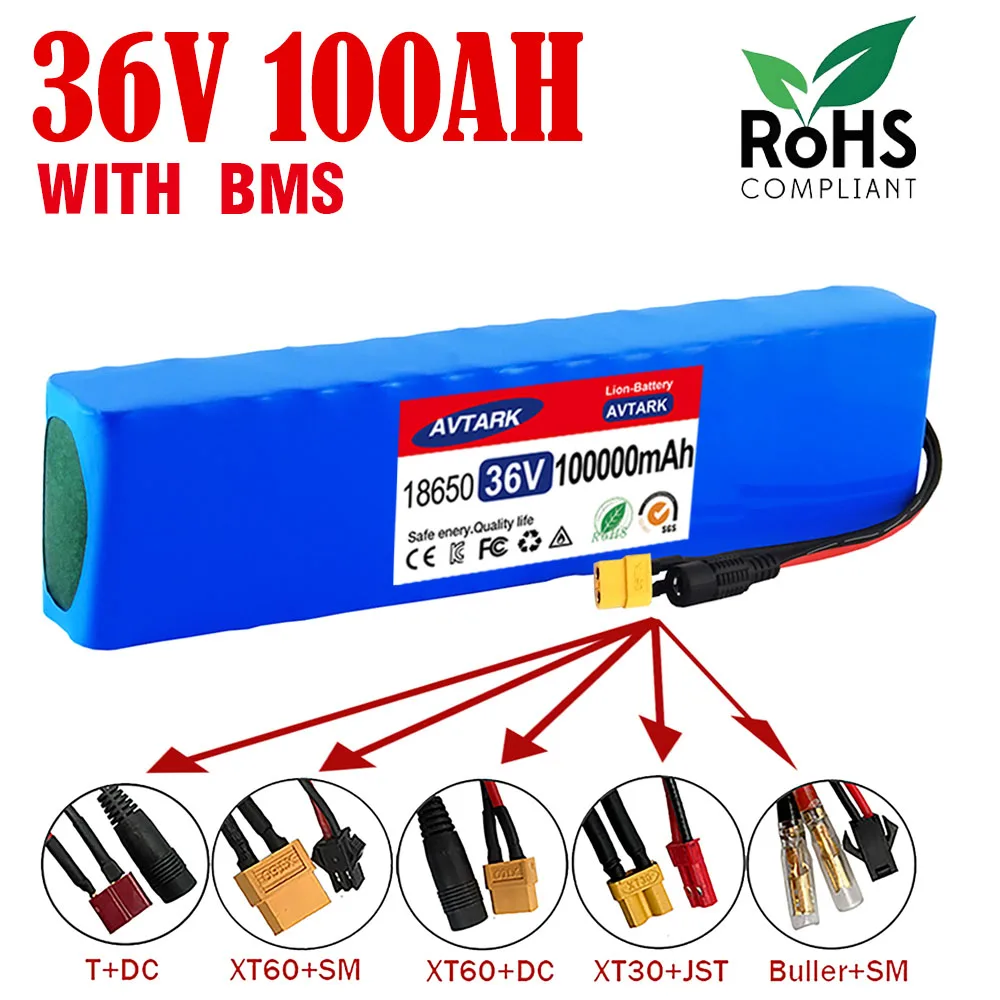 10S3P 36V 100Ah Battery Suitable For Xiaomi M365/M365pro New Electric Scooter Battery 18650 Lithium-ion battery pack with BMS
10S3P 36V 100Ah Battery Suitable For Xiaomi M365/M365pro New Electric Scooter Battery 18650 Lithium-ion battery pack with BMS
