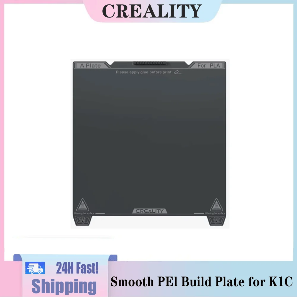 3D Printer PEI Build Plate CREALITY Original K1C Smooth 235mm*235mm without Soft Magnetic Sticker 3D Printer Accessories
3D Printer PEI Build Plate CREALITY Original K1C Smooth 235mm*235mm without Soft Magnetic Sticker 3D Printer Accessories