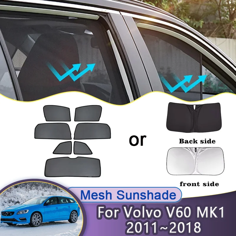 Car Mesh Sunshade For Volvo V60 MK1 2011~2018 2013 2015 Magnetic Window Sun Visor Privacy Curtain Shading Auto Tools Accessories
Car Mesh Sunshade For Volvo V60 MK1 2011~2018 2013 2015 Magnetic Window Sun Visor Privacy Curtain Shading Auto Tools Accessories