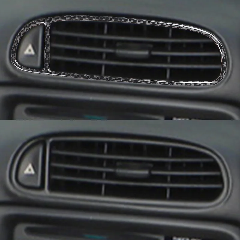 For Corvette C5 98-04 Carbon Fiber Central Control Exhaust Vent Frame Decorative Stickers
For Corvette C5 98-04 Carbon Fiber Central Control Exhaust Vent Frame Decorative Stickers