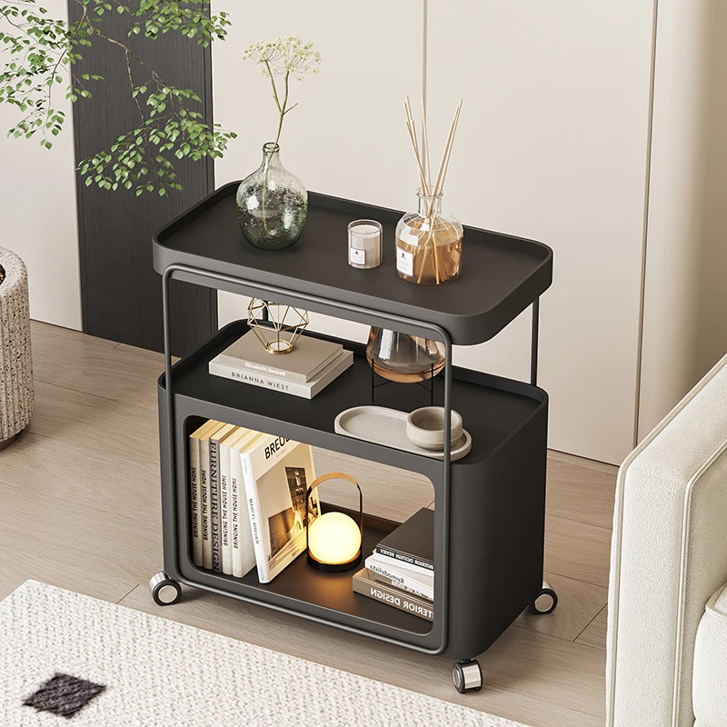 Side movable coffee rack with wheels modern simple living room coffee Italian minimalist sofa tea table
Side movable coffee rack with wheels modern simple living room coffee Italian minimalist sofa tea table