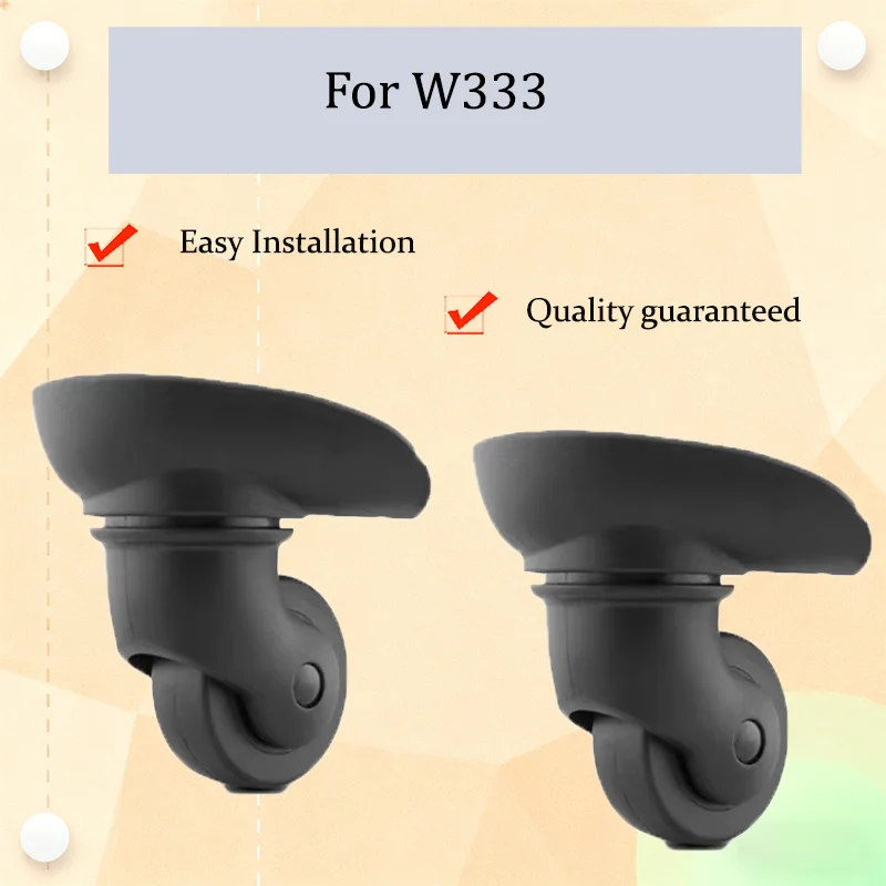 For W333 Luggage Replacement Wheels Silent Luggage Wheels Accessories Swivel Wheels Wear-Resistant Upgrade Easy Replacement
For W333 Luggage Replacement Wheels Silent Luggage Wheels Accessories Swivel Wheels Wear-Resistant Upgrade Easy Replacement
