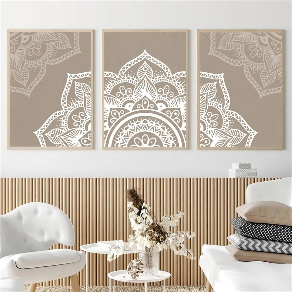 Islamic Mandala Blooming Muslim Wall Art Poster Beige Canvas Painting Bohemia Prints Yoga Pictures Modern Living Room Home Decor
Islamic Mandala Blooming Muslim Wall Art Poster Beige Canvas Painting Bohemia Prints Yoga Pictures Modern Living Room Home Decor