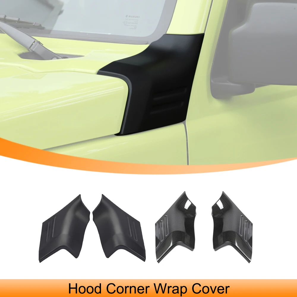 Car Front Engine Angle Cover Hood Corner Wrap Decoration Cover Trim for Suzuki Jimny JB64 JB74 2019-2025 Exterior Accessories
Car Front Engine Angle Cover Hood Corner Wrap Decoration Cover Trim for Suzuki Jimny JB64 JB74 2019-2025 Exterior Accessories