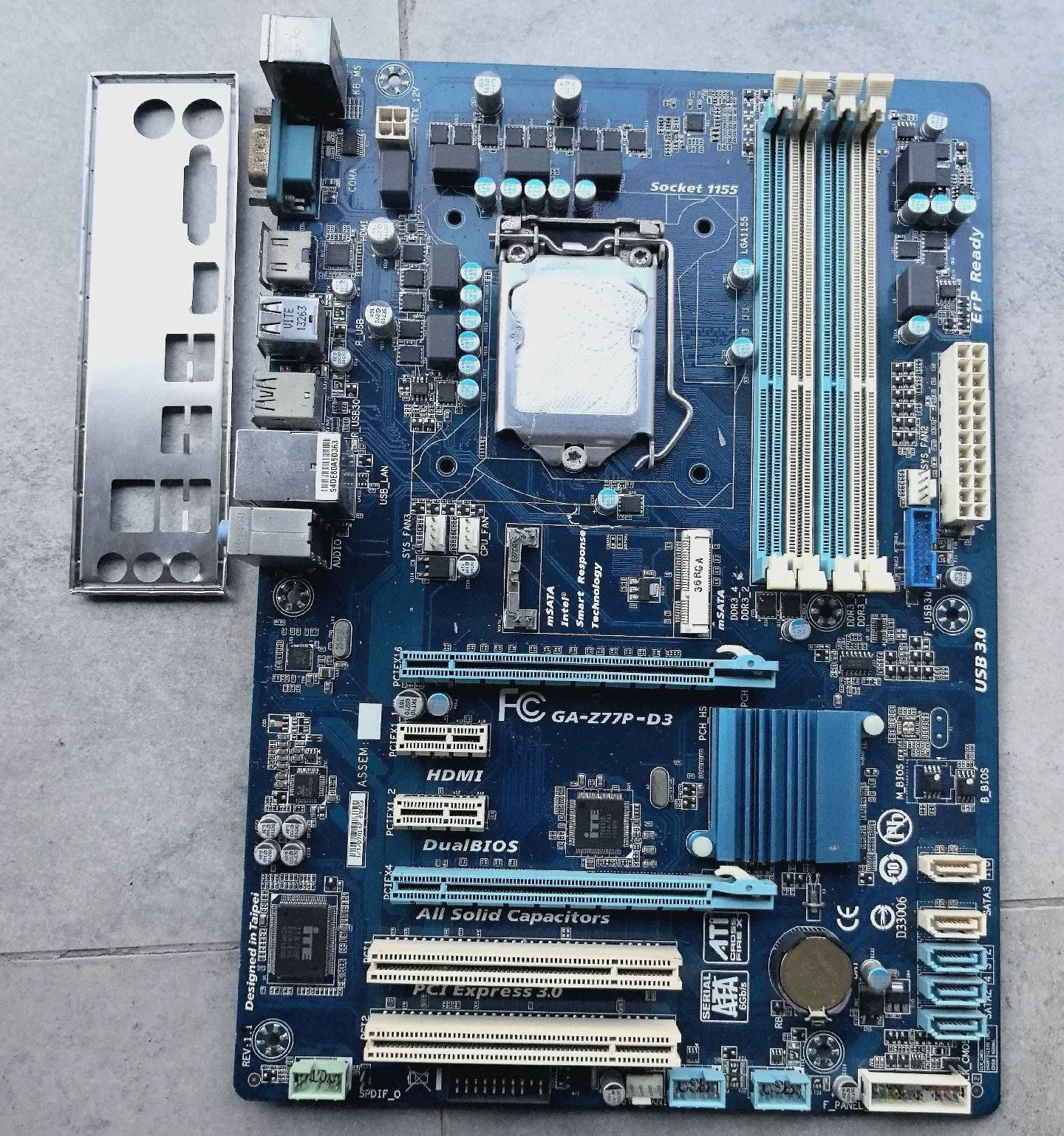 Suitable For Gigabyte GA-Z77P-D3 Motherboard 32GB LGA 1155 DDR3 ATX Mainboard 100% Tested OK Fully Work Free Shipping
Suitable For Gigabyte GA-Z77P-D3 Motherboard 32GB LGA 1155 DDR3 ATX Mainboard 100% Tested OK Fully Work Free Shipping