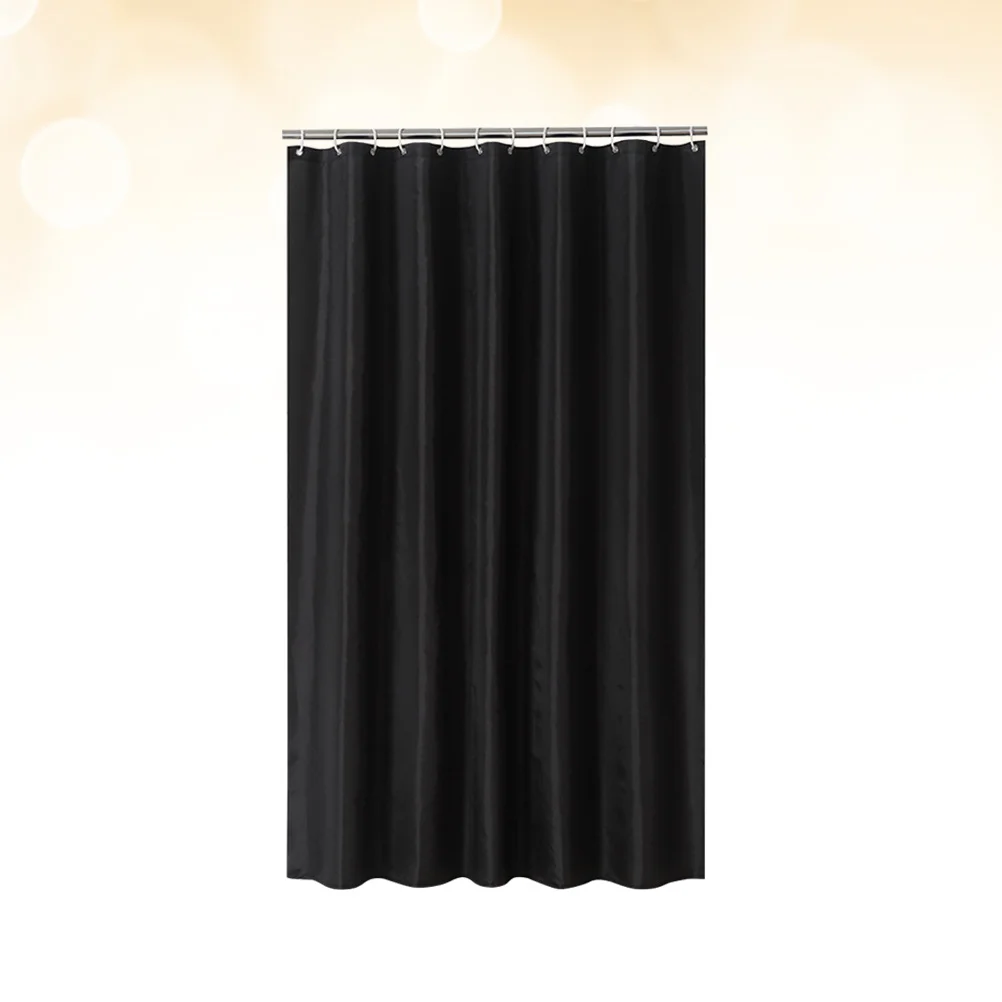 1Pcs Shower Curtain Black 180x200cm Premium Polyester Waterproof Moisture Proof Mildew Resistant Easy Install Rustproof Grommets
1Pcs Shower Curtain Black 180x200cm Premium Polyester Waterproof Moisture Proof Mildew Resistant Easy Install Rustproof Grommets