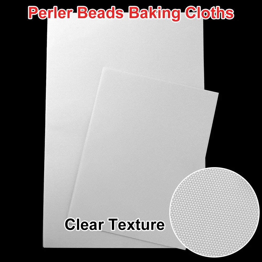 5Pcs 0.25mm Fuse Beads Baking Cloth Coarse Texture Extra Thick Melting Beads Baking Cloth Reusable Translucent Ironing Sheets
5Pcs 0.25mm Fuse Beads Baking Cloth Coarse Texture Extra Thick Melting Beads Baking Cloth Reusable Translucent Ironing Sheets
