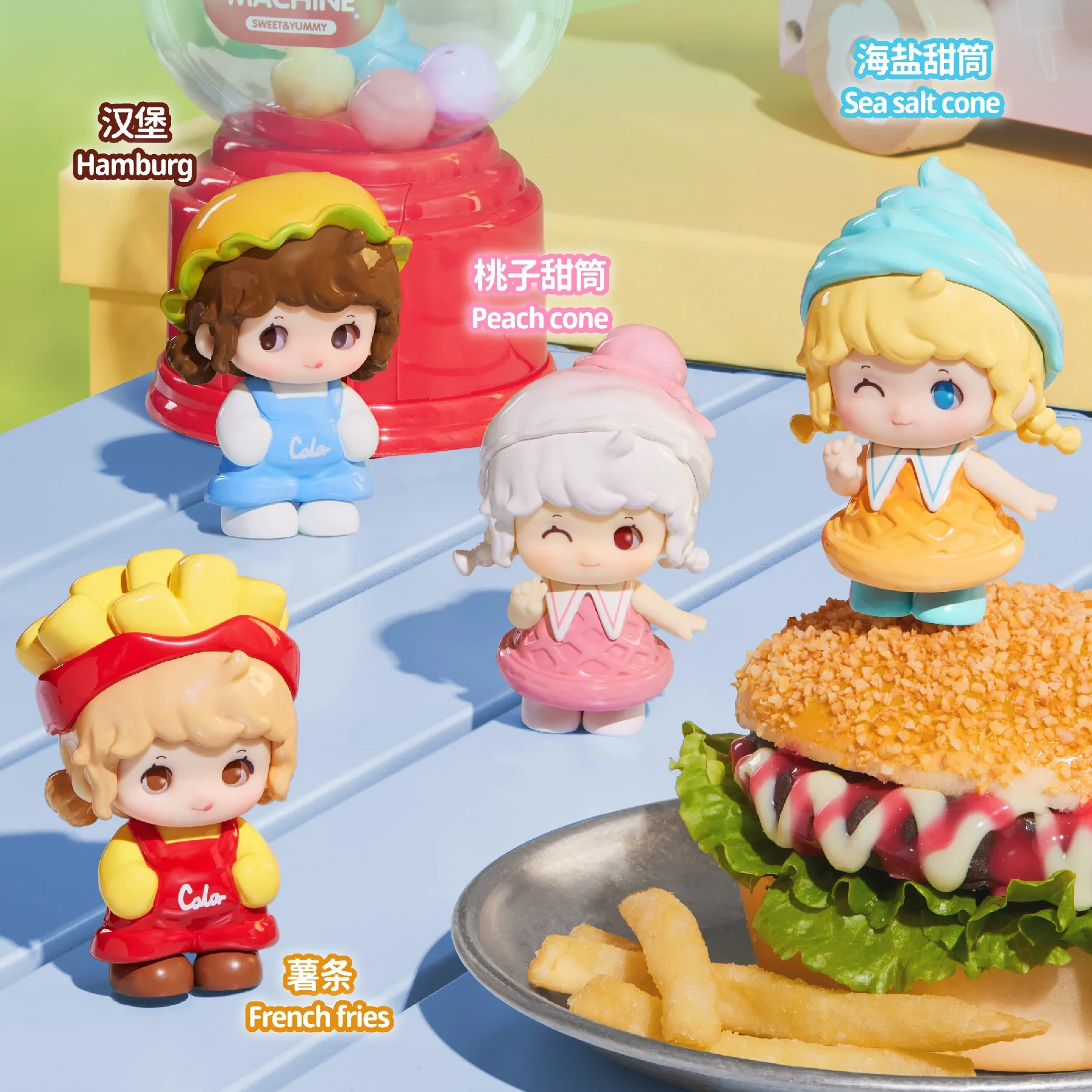 FUNCINATING x Слепая коробка серии Calor Girl — весь набор (22 шт.)
FUNCINATING x Слепая коробка серии Calor Girl — весь набор (22 шт.)