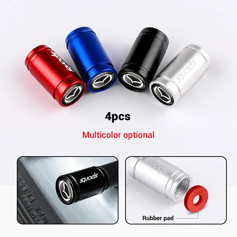 4Pcs Metal Car Tire Valve Caps Dust Cover For Mazda 3 Axela Atenza CX5 CX30 CX50 MX5 Miata Wheel Styling Accessories
4Pcs Metal Car Tire Valve Caps Dust Cover For Mazda 3 Axela Atenza CX5 CX30 CX50 MX5 Miata Wheel Styling Accessories