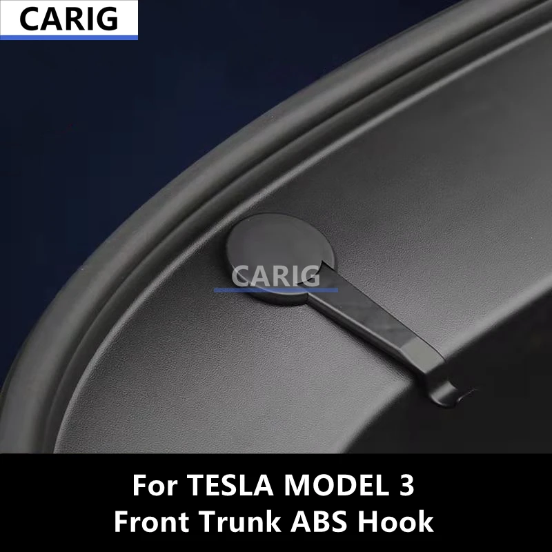 For TESLA MODEL 3 Front Trunk ABS Hook,Storage Artifact Modification Accessories
For TESLA MODEL 3 Front Trunk ABS Hook,Storage Artifact Modification Accessories