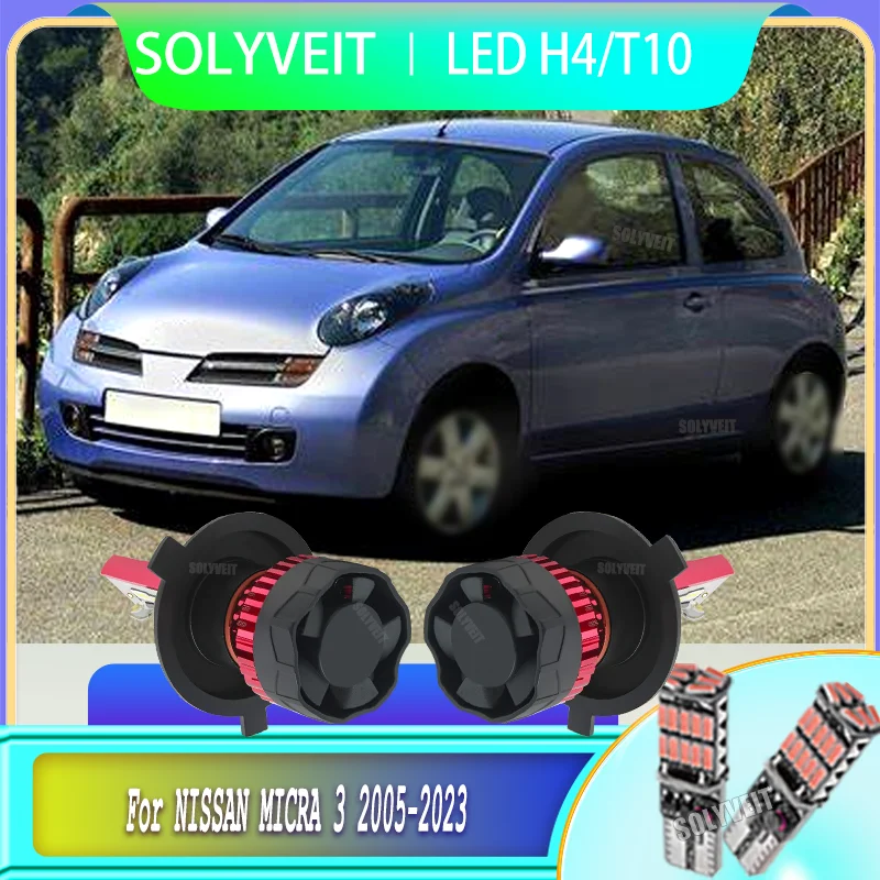 Fan-Cooled 150W H4 LEDs Deliver Consistent 15000LM, Mile After Mile For NISSAN MICRA 3 2005 2006 2007 2008 2009 2010 2011-2023
Fan-Cooled 150W H4 LEDs Deliver Consistent 15000LM, Mile After Mile For NISSAN MICRA 3 2005 2006 2007 2008 2009 2010 2011-2023