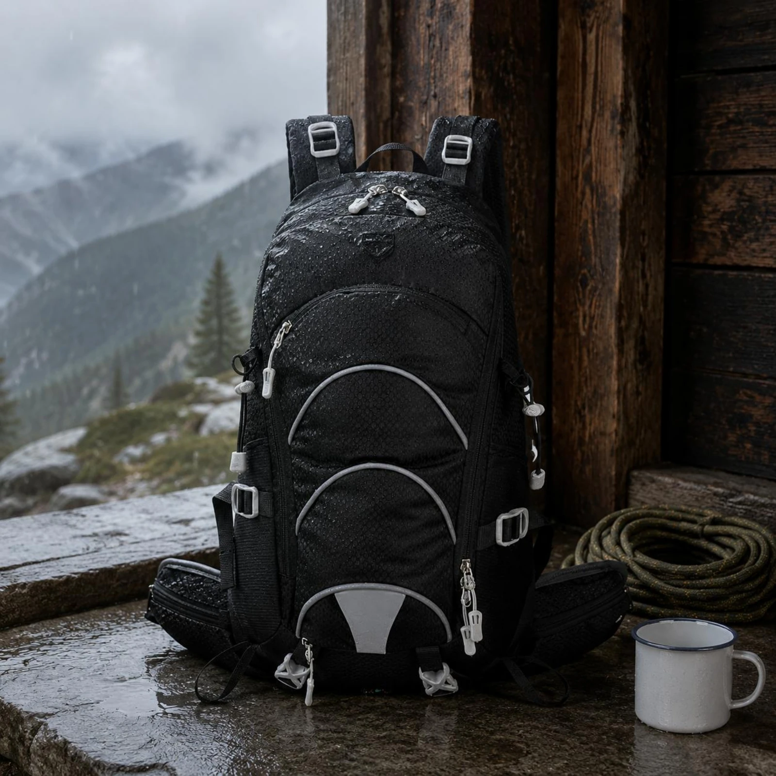 Hiking Backpack Lightweight Camping Backpack Daypack Adjustable Straps Outdoor Gear Reinforced
Hiking Backpack Lightweight Camping Backpack Daypack Adjustable Straps Outdoor Gear Reinforced
