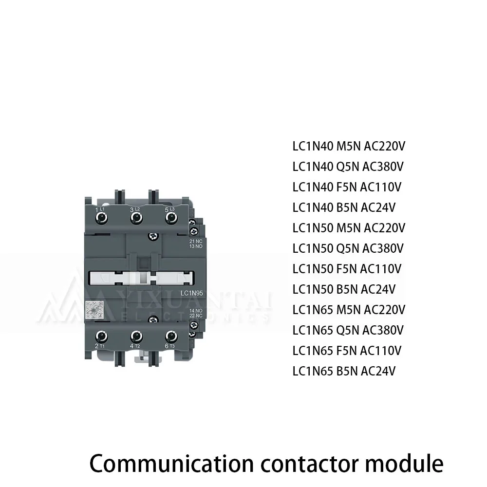 1Pcs/Lot New original LC1N40 M5N AC220V LC1N40 Q5N AC380V LC1N40 F5N AC110V LC1N40 B5N AC24V LC1N50 M5N AC220V LC1N50 Q5N AC380
1Pcs/Lot New original LC1N40 M5N AC220V LC1N40 Q5N AC380V LC1N40 F5N AC110V LC1N40 B5N AC24V LC1N50 M5N AC220V LC1N50 Q5N AC380