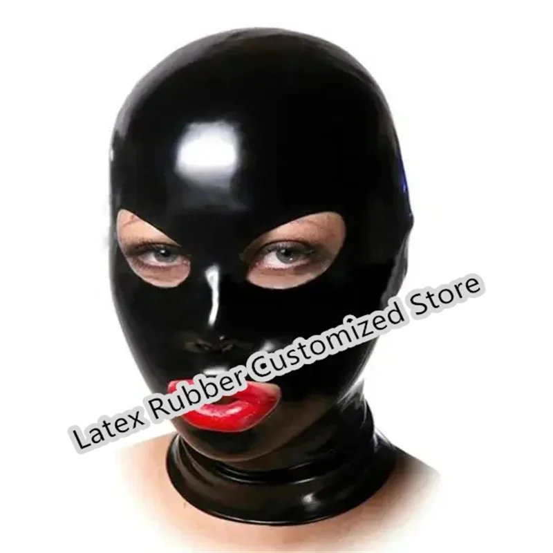 Unisex Latex Hood Mask Open Mouth Hole Headgear Headpiece Women Men Full Face Mask Hood
Unisex Latex Hood Mask Open Mouth Hole Headgear Headpiece Women Men Full Face Mask Hood