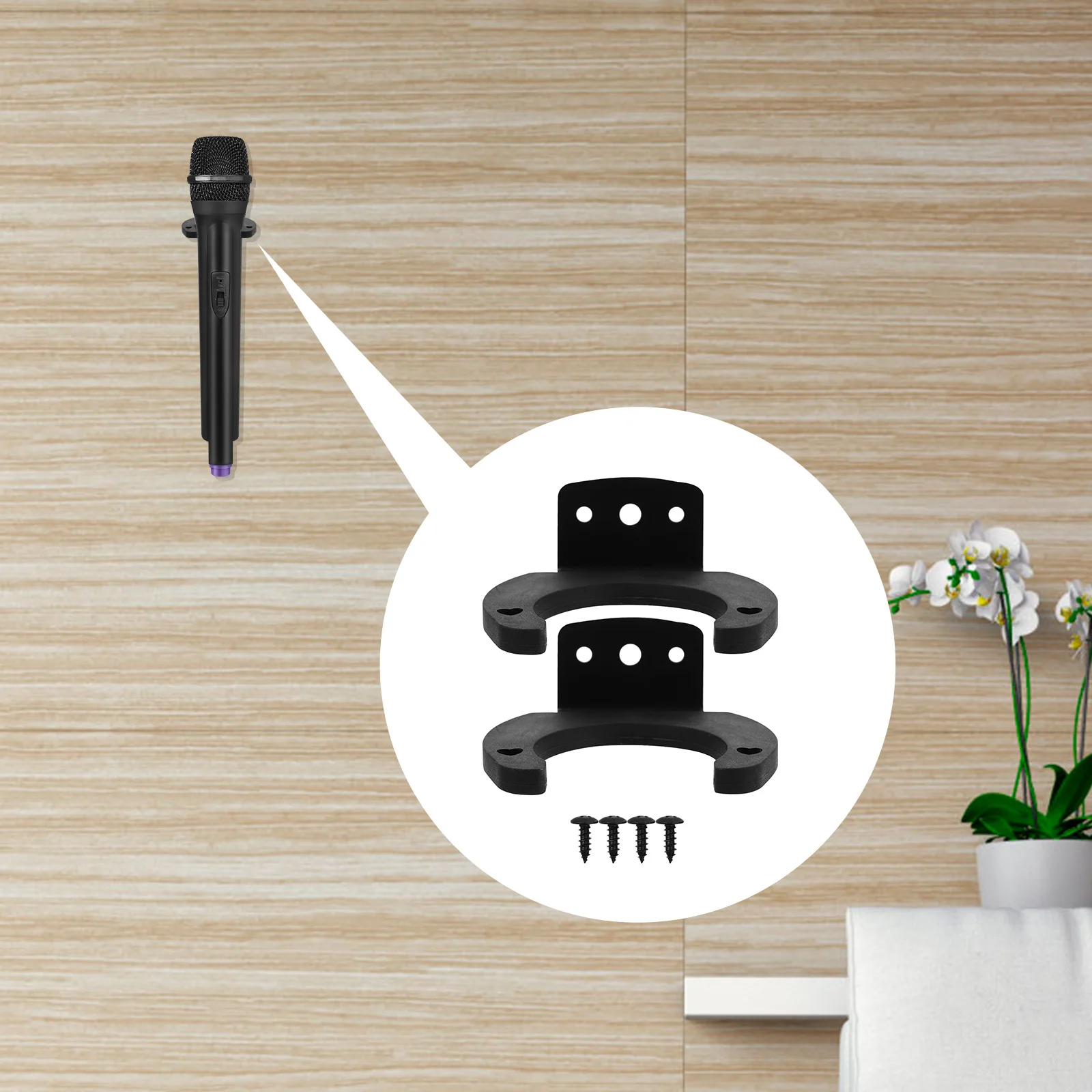 2PCS Wireless Microphone Hook Hanger Small Size Lightweight SpaceSaving Suitable Most Microphones Silicone Material
2PCS Wireless Microphone Hook Hanger Small Size Lightweight SpaceSaving Suitable Most Microphones Silicone Material