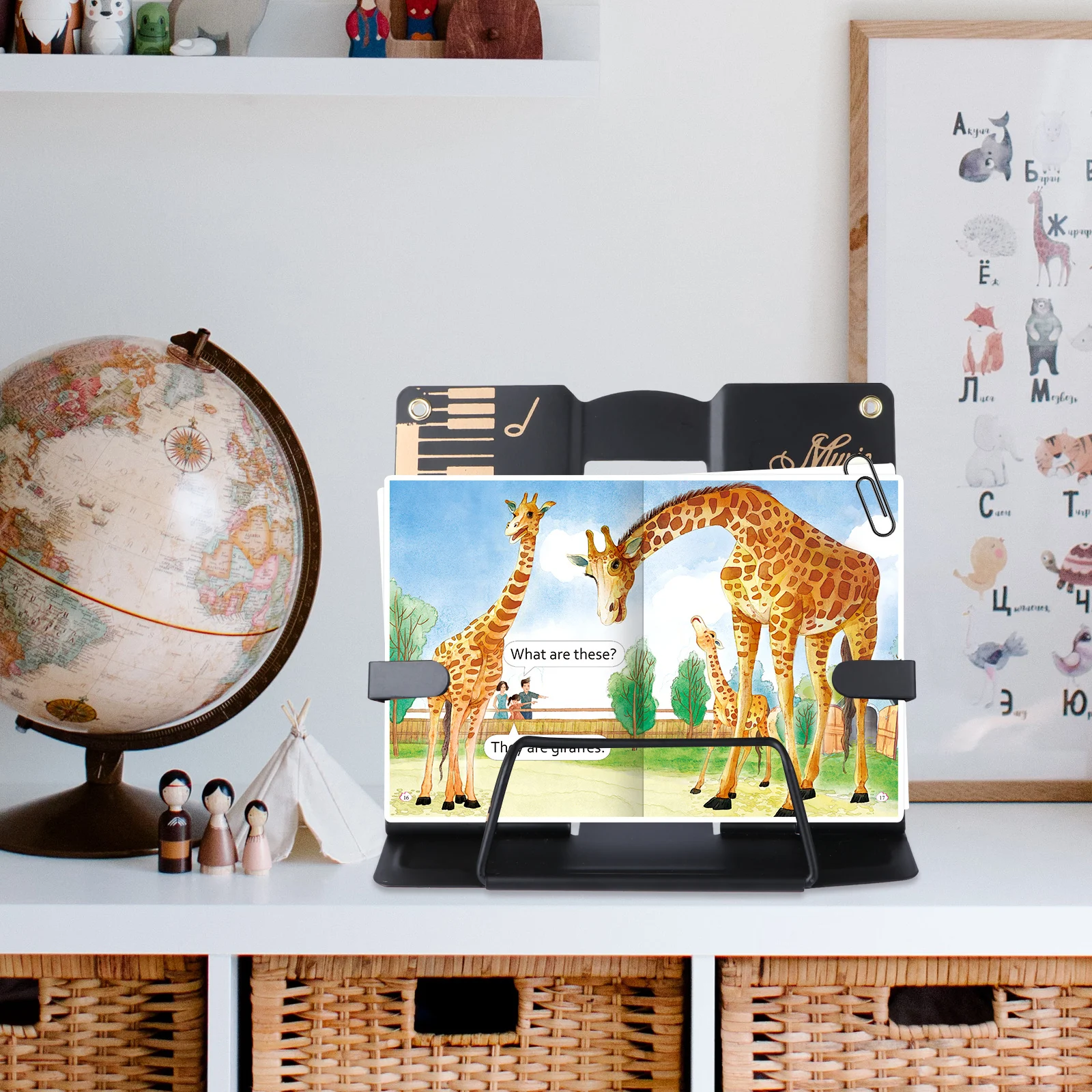 Multifunctional Reading Rack Versatile Bookshelf Adjustable Music Score Stand Home Desktop Iron Creative Dorm
Multifunctional Reading Rack Versatile Bookshelf Adjustable Music Score Stand Home Desktop Iron Creative Dorm