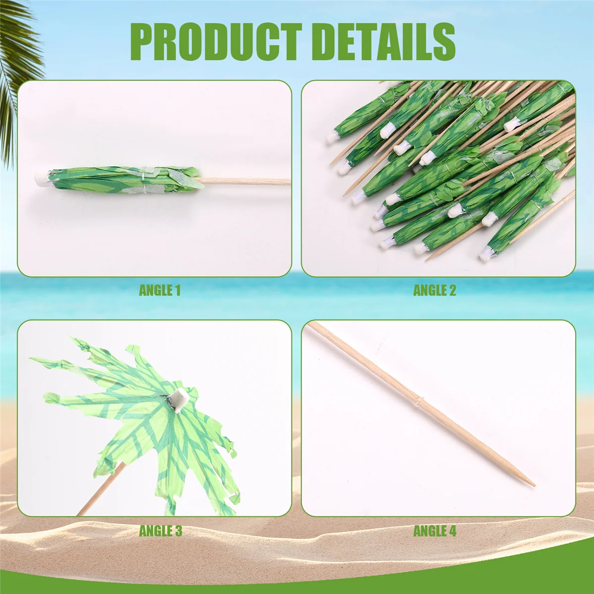 【Clearance Sale】Palm Paper Umbrellas
【Clearance Sale】Palm Paper Umbrellas