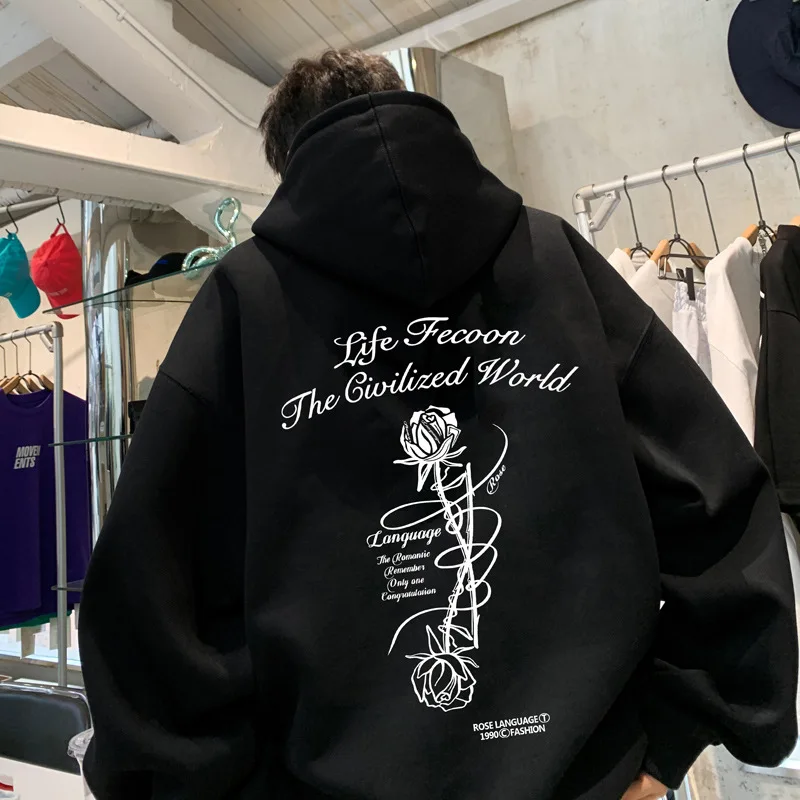 Hooded Sweater Men's Autumn and Winter Heavy Trendy Brand Cover Head Clothes American High Street Loose Casual Jacket Tide
Hooded Sweater Men's Autumn and Winter Heavy Trendy Brand Cover Head Clothes American High Street Loose Casual Jacket Tide