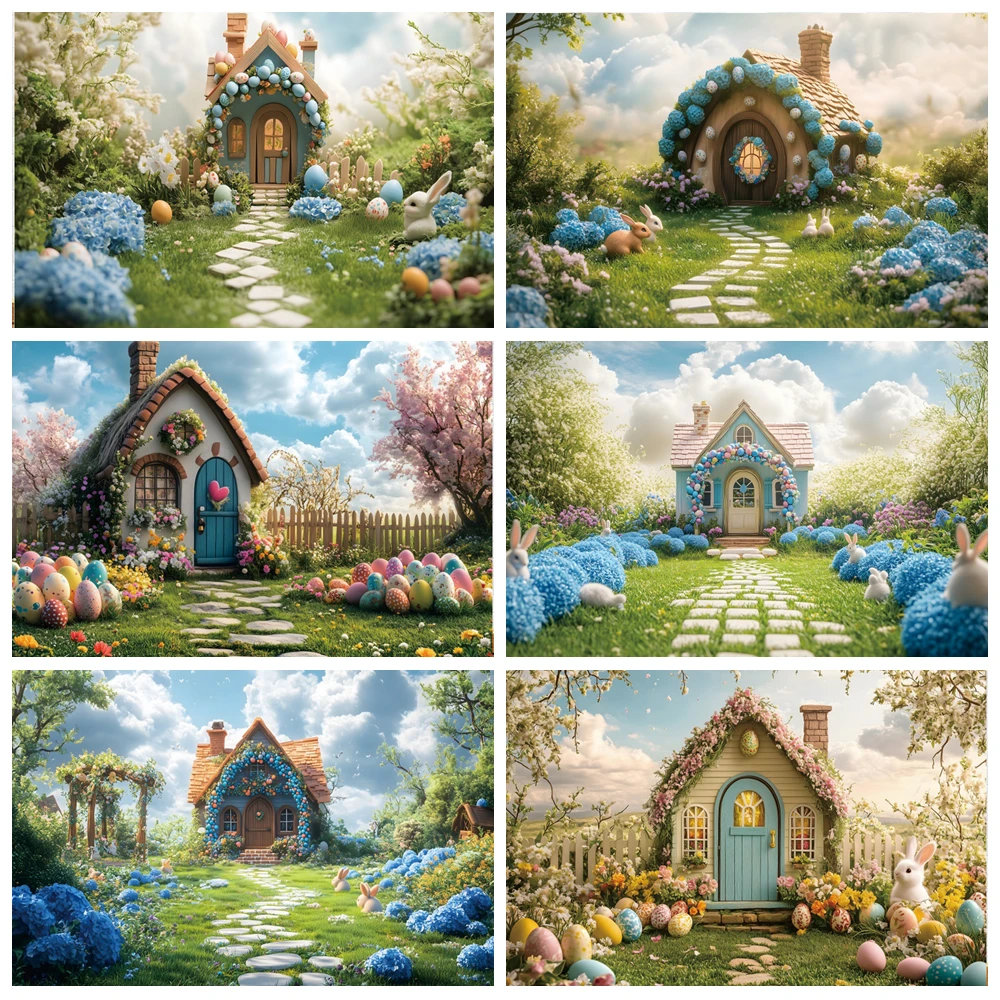 Spring Easter Flowers Photography Background Blue Cottage Eggs Kids Birthday Party Portrait Decor Backdrop Photo Studio Props
Spring Easter Flowers Photography Background Blue Cottage Eggs Kids Birthday Party Portrait Decor Backdrop Photo Studio Props