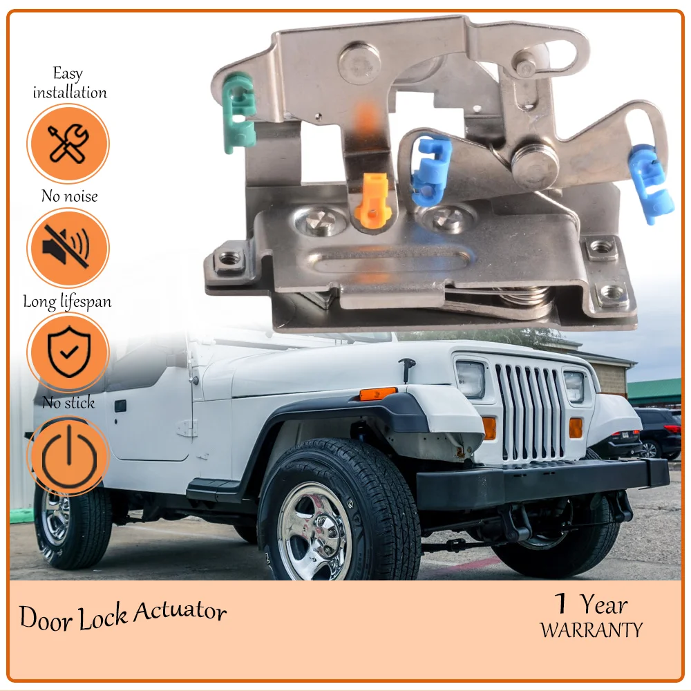 Vibration-resistant Lock Mechanism, matches Jeep Wrangler YJ 1987-1995, Osompar Passenger Side Half Door Actuator oem 55074950
Vibration-resistant Lock Mechanism, matches Jeep Wrangler YJ 1987-1995, Osompar Passenger Side Half Door Actuator oem 55074950