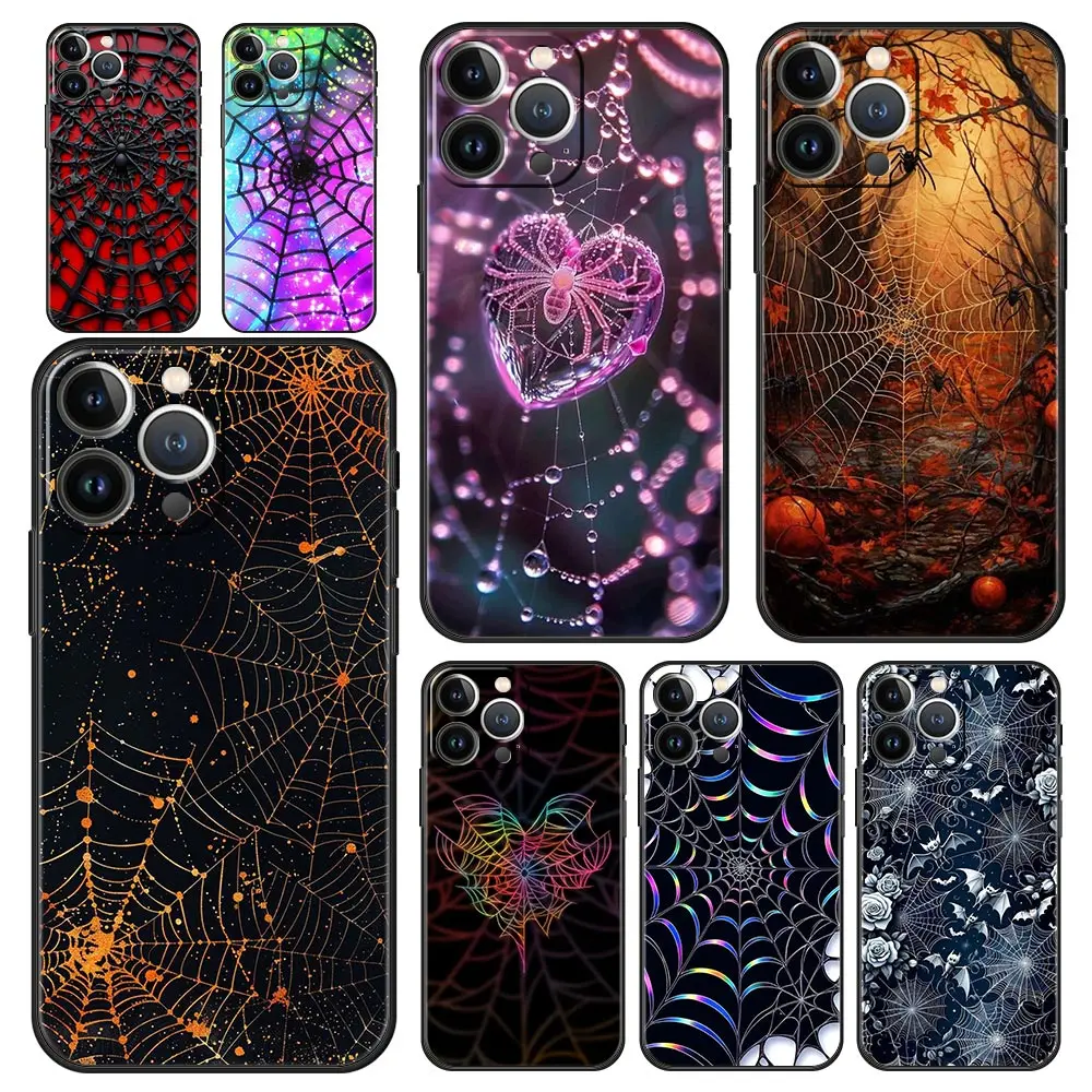 Spider Web Phone Case Cover for iPhone 17 16 15 14 13 12 Pro Max 11 Pro Max 17 AIR Plus Shockproof Soft TPU Shell Fundas Capas
Spider Web Phone Case Cover for iPhone 17 16 15 14 13 12 Pro Max 11 Pro Max 17 AIR Plus Shockproof Soft TPU Shell Fundas Capas