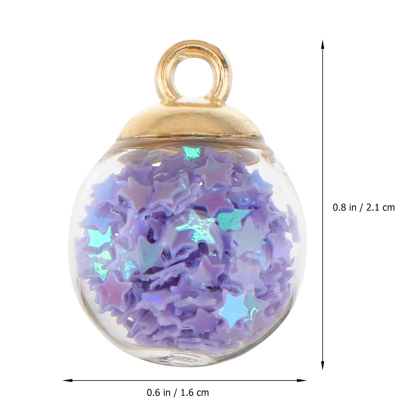 30Pcs Transparent Star Sequined Glass Ball DIY Earrings Accessories Durable Handmade Jewelry Supplies Decorative Pendants
30Pcs Transparent Star Sequined Glass Ball DIY Earrings Accessories Durable Handmade Jewelry Supplies Decorative Pendants